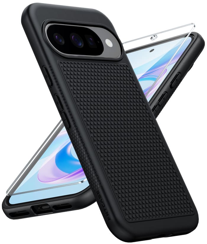 Custodia Protettiva Per Google Pixel 9/9Pro, A Doppio Strato, Leggera Custodia Protettiva Per Google Pixel 9/9Pro, A Doppio Strato, Leggera