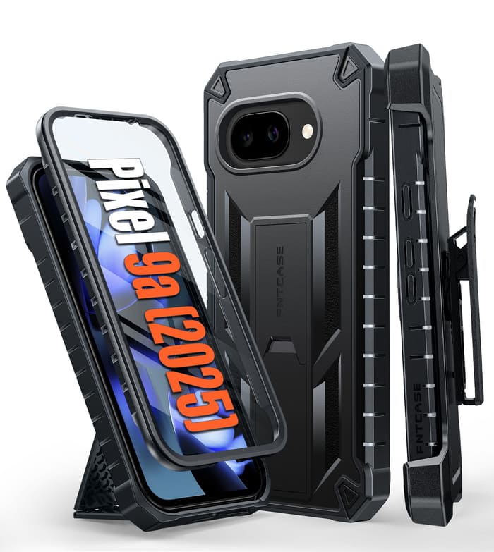 FNTCASE For Google Pixel 9A 6.3 inch Phone Case: Rugged Protective Phone Case with Belt Clip Holster and Kickstand – FNTCASE OFFICIAL FNTCASE For Google Pixel 9A 6.3 inch Phone Case: Rugged Protective Phone Case with Belt Clip Holster and Kickstand – FNTCASE OFFICIAL