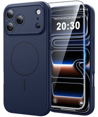 iPhone 17 Pro Phone Case: Magsafe Integrated Silicone Phone Cases with Military Grade Shockproof Protective Cover