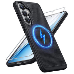 Samsung Galaxy S26 Shock Protection Cell Phone Case Sturdy Cover with Non-Slip Texture