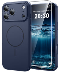 iPhone 17 Pro Phone Case: Magsafe Integrated Silicone Phone Cases with Military Grade Shockproof Protective Cover