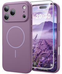 iPhone 17 Pro Max Handyhülle: MagSafe-integrierte Silikonhülle mit stoßfestem Schutz nach Militärstandard 