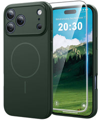 iPhone 17 Pro Phone Case: Magsafe Integrated Silicone Phone Cases with Military Grade Shockproof Protective Cover