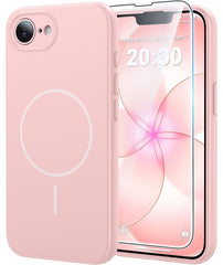 iPhone 17E 16E Phone Case: Magsafe Integrated Silicone Phone Cases with Military Grade Shockproof Protective Cover