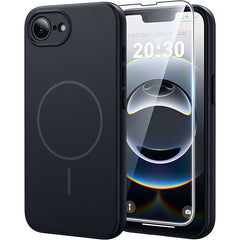 iPhone 17E/16E Phone Case: Magsafe Integrated Silicone Phone Cases with Military Grade Shockproof Protective Cover