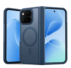 Google 11 Pro Fold with Hinge Protection Translucent MagSafe Matte Case Military Grade Shockproof Protective Phone Cover