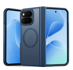 Google 11 Pro Fold with Hinge Protection Translucent MagSafe Matte Case Military Grade Shockproof Protective Phone Cover