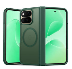 Google 11 Pro Fold with Hinge Protection Translucent MagSafe Matte Case Military Grade Shockproof Protective Phone Cover