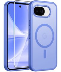 Google Pixel 10A Phone Case: Magnetic Translucent Matte Shockproof Slim Phone Cover - Military Grade Drop Proof Hard Back Anti-Fingerprint Protective Case