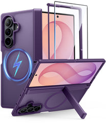 Premium Kickstand Case for Samsung Galaxy Z Fold 8 Ultra/ Z Fold 7 – Military-Grade Drop Protection, MagSafe Compatibility and Eco-Conscious Design