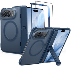 iPhone Duo Phone Case with Kickstand Hinge Protection Shockproof