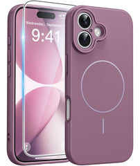 iPhone 17 Phone Case: Magsafe Integrated Silicone Phone Cases with Military Grade Shockproof Protective Cover