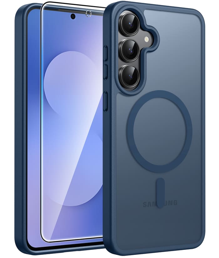Samsung Galaxy S25 FE Case: Strong Magnetic Translucent Matte Slim Shockproof Protective Drop Protection Phone Cover – FNTCASE OFFICIAL Samsung Galaxy S25 FE Case: Strong Magnetic Translucent Matte Slim Shockproof Protective Drop Protection Phone Cover – FNTCASE OFFICIAL