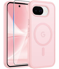 Google Pixel 10A Phone Case: Magnetic Translucent Matte Shockproof Slim Phone Cover - Military Grade Drop Proof Hard Back Anti-Fingerprint Protective Case