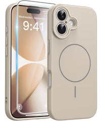 iPhone 17 Phone Case: Magsafe Integrated Silicone Phone Cases with Military Grade Shockproof Protective Cover