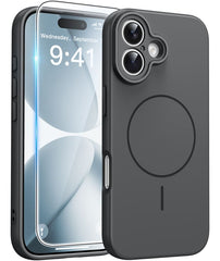 iPhone 17 Phone Case: Magsafe Integrated Silicone Phone Cases with Military Grade Shockproof Protective Cover