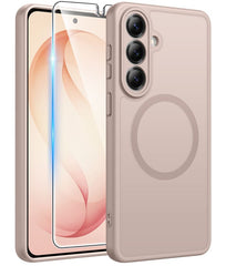 Samsung Galaxy S26 Plus Case: Strong Magnetic Translucent Matte Slim Shockproof Protective Drop Full Protection Phone Cover