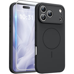 iPhone 17 Pro Max Phone Case: Magsafe Integrated Silicone Phone Cases with Military Grade Shockproof Protective Cover