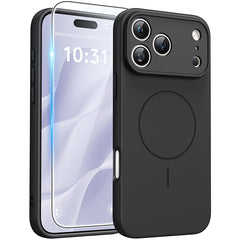iPhone 17 Pro Phone Case: Magsafe Integrated Silicone Phone Cases with Military Grade Shockproof Protective Cover