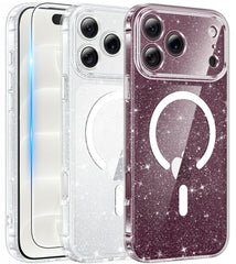 iPhone 18 Pro Clear Case: Magnetic Charging Shockproof Magsafe Support