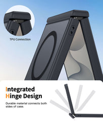 Samsung Z Flip 8 Phone Case: Matte Magnetic Charging Shockproof Magsafe Support Phone Case