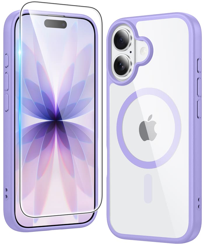 FNTCASE for iPhone 17 Case: Clear Anti Yellowing Magnetic Military Grade Drop Protection Cell Phone Cover FNTCASE for iPhone 17 Case: Clear Anti Yellowing Magnetic Military Grade Drop Protection Cell Phone Cover