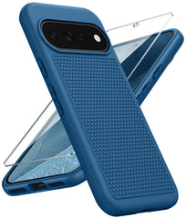 Google Pixel 11/ 11 Pro Matte TPU Case, Screen Protector & Shockproof Non-Slip Cover