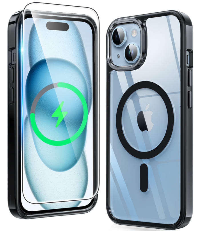 iPhone 15 Plus Clear Case: Magnetic Charging Anti Yellowing Shockproof Magsafe Support – FNTCASE OFFICIAL iPhone 15 Plus Clear Case: Magnetic Charging Anti Yellowing Shockproof Magsafe Support – FNTCASE OFFICIAL