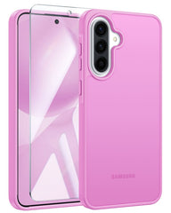 FNTCASE Samsung Galaxy A36 用電話ケース: 半透明マット耐衝撃スリム電話カバー - ミリタリーグレードの落下防止ハードバック指紋防止保護ケース