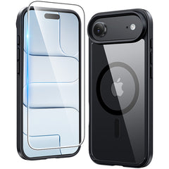 FNTCASE For iPhone Air Clear Case: Magnetic Charging Shockproof Magsafe Support