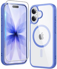 FNTCASE iPhone 17用ケース: クリア 黄ばみ防止 マグネット式 ミリタリーグレード 落下保護 携帯電話カバー - 頑丈 耐衝撃 保護バンパー 透明