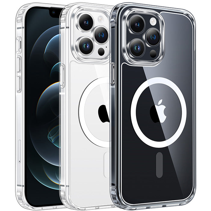 FNTCASE for iPhone 12 Pro Max 6.7 inches Clear Phone Case
