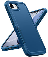 FNTCASE for iPhone 16E 6.1 inch Case: Protective Phone Cover Dual Layer Military Grade Drop Proof