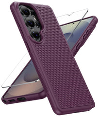 Samsung Galaxy S26 Ultra Shock Protection Cell Phone Case Sturdy Cover with Non-Slip Texture