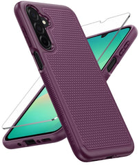 FNTCASE Samsung Galaxy A26 6.64インチ用 衝撃保護携帯電話ケース 滑り止め加工の丈夫なカバー