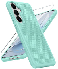 Samsung Galaxy S26 FE Matte TPU Case, Screen Protector & Shockproof Non-Slip Cover