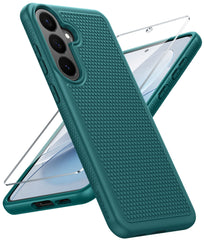 Samsung Galaxy S26 FE Matte TPU Case, Screen Protector & Shockproof Non-Slip Cover