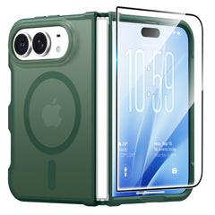 iPhone Ultra 2026 Phone Case: Magnetic Charging Shockproof Magsafe Support - Frosted Oil Spray Touch
