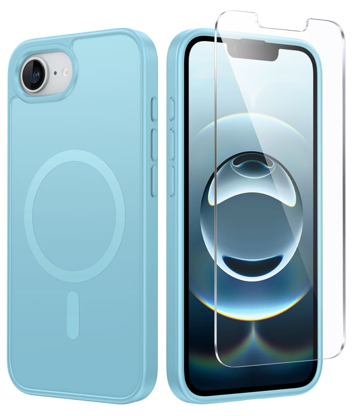 iPhone 17E/16E Phone Case: Magnetic Matte Textured Shockproof Military Grade Drop Protection Cell Phone Cover FNTCASE OFFICIAL iPhone 17E/16E Phone Case: Magnetic Matte Textured Shockproof Military Grade Drop Protection Cell Phone Cover FNTCASE OFFICIAL