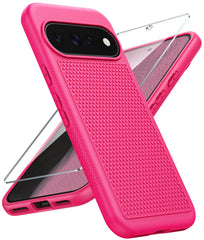 Google Pixel 11/ 11 Pro Matte TPU Case, Screen Protector & Shockproof Non-Slip Cover