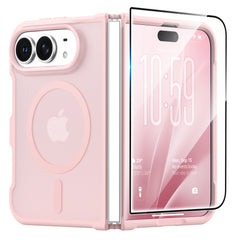 iPhone Ultra 2026 Phone Case: Magnetic Charging Shockproof Magsafe Support - Frosted Oil Spray Touch