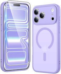 FNTCASE for iPhone 17 Pro Case: Strong Magnetic Translucent Matte Slim Shockproof Protective Drop Full Protection Phone Cover