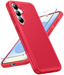 Samsung Galaxy S26 Shock Protection Cell Phone Case Sturdy Cover with Non-Slip Texture