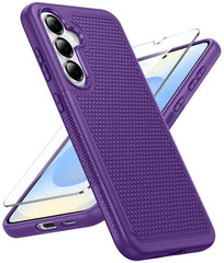 Samsung Galaxy S26 Shock Protection Cell Phone Case Sturdy Cover with Non-Slip Texture