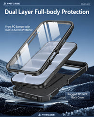 iPhone 18 Pro Max 6.9 inch Phone Case: Military Grade Shockproof with Built-in Screen Protector and Kickstand