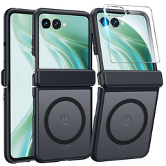 Motorola Razr Ultra 2026 Phone Case: Magnetic Charging Anti Yellowing Shockproof Magsafe Support Phone Case