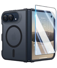 iPhone Duo 2026 Phone Case: Magnetic Charging Shockproof Magsafe Support - Frosted Oil Spray Touch