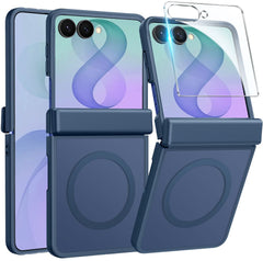 Samsung Z Flip 8 Phone Case: Matte Magnetic Charging Shockproof Magsafe Support Phone Case