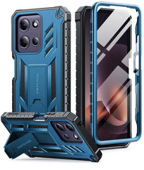 Motorola Moto G Power 5G 2026 Phone Case: Military Grade Shockproof with Built-in Screen Protector and Kickstand