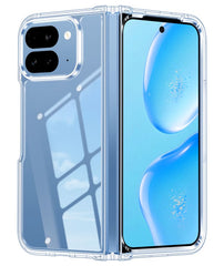 Google Pixel 10 Pro Fold Clear Slim Anti Yellowing Shockproof Protective Phone Case